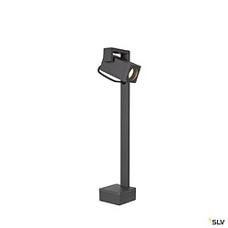 Borne extérieure SLV THEP BRACKET anthracite,GU10/LED GU10 51mm, 7W - Hauteur 50 cm 