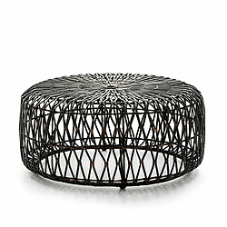 Pouf Thai Natura Marron Miel osier 89 x 38 x 89 cm