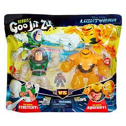 Ensemble de 2 figurines Heroes of Goo Jit Zu LIGHTYEAR - Buzz vs Zyclops