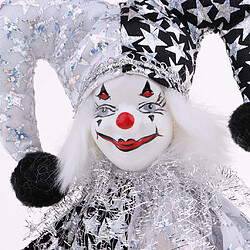 Acheter 23cm drôles d'étoile brillante vêtements poupée homme clown Halloween ornements cadeaux