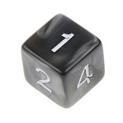 20 pièces dés six faces d6 pour jouer à d u0026 d rpg party game noir et blanc pas cher