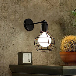 Stoex Vintage Industriel Applique, Métal Peinture Réglable Luminaires Plafonnier Suspension Applique,Noir pas cher