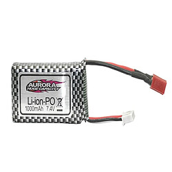 7.4v 1000mAh 2S Li-ion Batterie avec QDJ02 Plug T Connecteur pour Q901 Q902 Q903 1/16 RC Pièces Auto