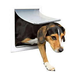 TRIXIE Chatière pour chiens à double sens Taille S-M 30 x 36 cm Blanc