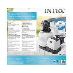 Avis Intex 26646 ex 28646 filtre à sable epurateur purificateur piscine hors-sol 7900 lt/hr