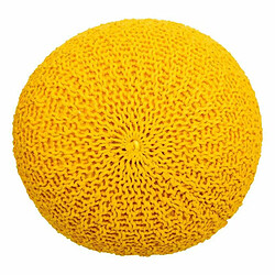 Avis Pouf Alexandra House Living Jaune polystyrène 45 x 30 x 45 cm