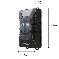 Repulsif ultrasonique pour voitures GreenBlue GB725 dissuade les rongeurs et les martres à l'aide d'ultrasons et de lumières LED pas cher