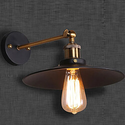 Avis Wewoo Applique murale LED à une tête Antique Pure Copper Living Room Lampe vintage de bar à la mode sans ampoulesTaille 26cm