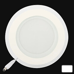 Wewoo Dalle LED blanc Lumière ronde de panneau de 12W LED, flux lumineux: 960lm, diamètre: 16cm 