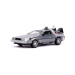 Jada Toys Retour vers le Futur II - Réplique Hollywood Rides métal 1/24 DeLorean Time Machine 