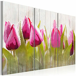 Paris Prix Tableau Imprimé Spring Bouquet of Tulips 60 x 90 cm 