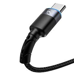 Avis Câble de données Tellur, USB vers Type-C, LED, Nylon tressé, 1,2 m, Noir