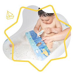 Avis Badabulle Lot de jouets de bain, 1 livre de bain et 1 marionnette + 20 stickers de bain