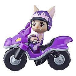 Hasbro Betty Bat Articulé avec son Moto Tout-Terrain Top Wing Playskool Violet 