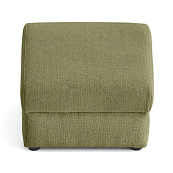 Acheter Lisa Design Bastille - pouf en tissu velours relief