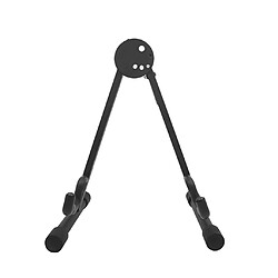 Cello Parts Support de Violoncelle Bipied Pliable Accessoires d'Instruments de Musique Noir