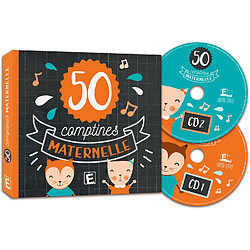 Eveil Et Decouverte CD comptines : 50 plus belles comptines de maternelle 