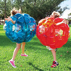 2pcs corps de boule gonflable zorbing ball zorb bubble soccer red