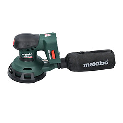 Metabo SXA 18 LTX 125 BL Ponceuse excentrique sans fil 18 V 125 mm Brushless + 1x batterie 5,5 Ah + metaBOX - sans chargeur