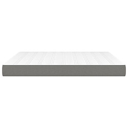 Avis vidaXL Matelas de lit à ressorts ensachés Gris foncé 160x200x20 cm