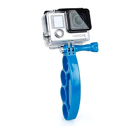 Wewoo Stabilisateur bleu pour GoPro Hero 4 / 3+ / 3/2 Poignée Doigts avec vis à tête 