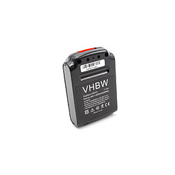 vhbw Batterie compatible avec Black & Decker EPL188KB, EGBL18 Typ 1, EGBL188 H1, EPL188 H1, GKC1820L H1 outil électrique (2000 mAh, Li-ion, 20 V) 