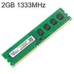 Wewoo Vaseky 2GB 1333 MHz PC3-10600 DDR3 PC Mémoire RAM Module pour ordinateur de bureau 