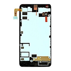 Avis Wewoo Pour Microsoft Lumia 550 Écran noir LCD + Tactile Digitizer Assemblée avec Cadre pièce détachée