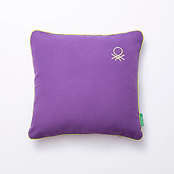 Coussin Benetton Rainbow Violet 45 x 45 cm pas cher