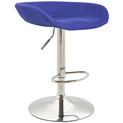 Non Tabouret de bar Anaheim feutre chrome