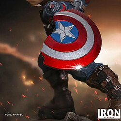 Avis Figurine Iron Studios - Marvel Captain America – Statuette MiniCo 12cm