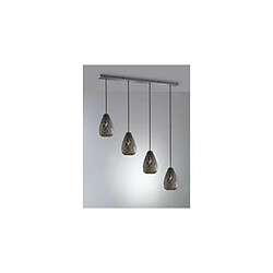 TRIO LIGHTING Suspensions Onyx Anthracite 4x42W E27 