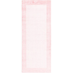 Vidal Tapis de couloir en laine 193x79 rose Darya