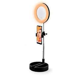 Miroir Selfie Avec Led Mrr1_black De Yoghi