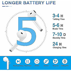 Universal Écouteurs Bluetooth, écouteurs sans fil, écouteurs hifi, annulation de bruit