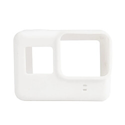 Wewoo Coque blanc pour GoPro HERO5 Silicone boîtier de protection de Shell