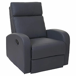 Mendler Fauteuil de télévision HWC-A54 Prémium, mécanisme de bascule ~ gris