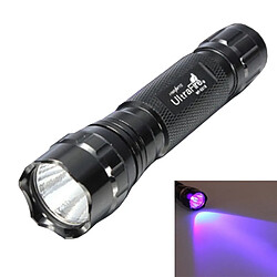 Wewoo Lampe de poche torche Violet 3W 1 x CREE-XPE 600LM 5-Mode de 