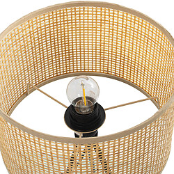 Avis Lampe de bureau Alexandra House Living Multicouleur Métal osier 40 W 25 x 14 x 25 cm