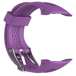 Avis Wewoo Bracelet pour montre connectée Dragonne Sport en silicone Garmin Forerunner 10/15 Violet