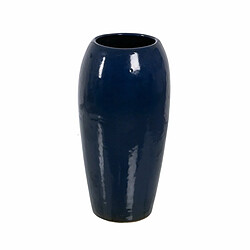 BigBuy Home Vase Bleu Céramique 31 x 31 x 60,5 cm