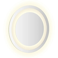 Maison Chic Miroir à LED,Miroir Lumineux LED pour salle de bain 30 cm rond -MN28490 pas cher