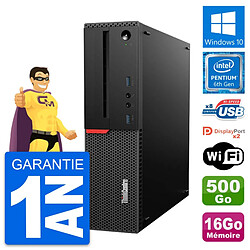 PC Lenovo ThinkCentre M800 SFF Intel G4400 RAM 16Go Disque 500Go Windows 10 Wifi · Occasion 