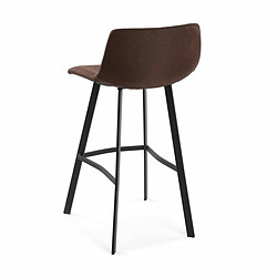 Acheter Tabouret Versa Baldwin Marron 49 x 88 x 42 cm (2 Unités)