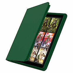 Ultimate guard Quad Row Zipfolio Xenoskin Porte-cartes Vert