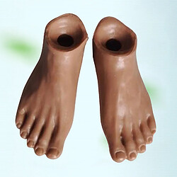 Nude Male / Female 1/6 Action Figure Paire De Pieds Style 5 pas cher