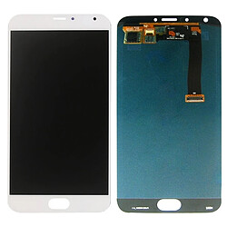 Wewoo Pièce détachée Meizu MX5 écran blanc LCD + tactile Digitizer Assemblée