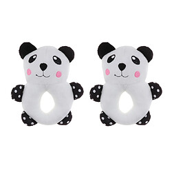 Jouets Pour Animaux De Compagnie De Bande Dessinée Jouet à Mâcher En Peluche Doux Pour Chien Jouets Interactifs Pour Animaux De Compagnie Panda jouets en peluche Squeaky Sound en forme d'animal