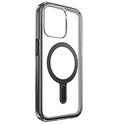 Speck Coque MagSafe pour iPhone 15 Pro Max Presidio Perfect Clear Clicklock Noir