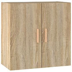 vidaXL Armoire murale Chêne sonoma 60x30x60 cm Bois d'ingénierie